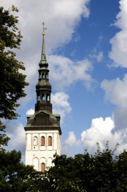 Aziz nicholas Kilisesi (niguliste kırık), tallinn, Estonya
