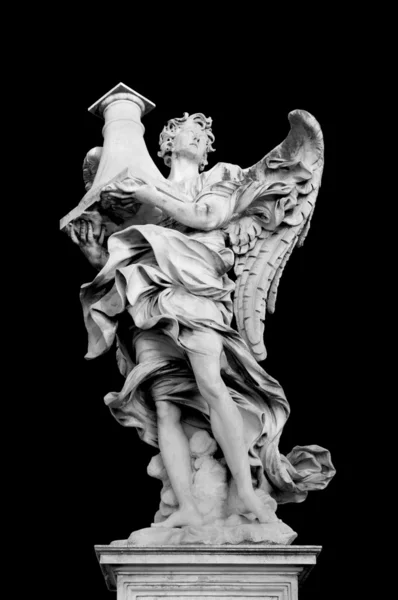Ангел зі стовпця (престол) — стокове фото