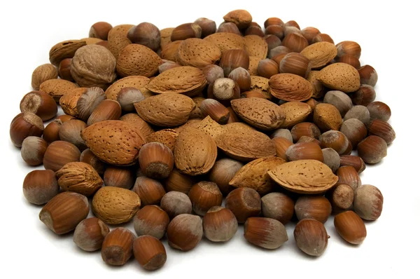 Almonds and Nuts — Stock Photo, Image