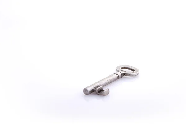 Single worn key — Stock Photo, Image