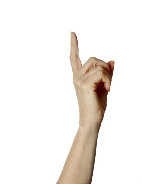 Apuntar el dedo 2 — Foto de Stock