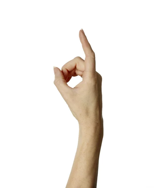 Apuntar el dedo 3 — Foto de Stock