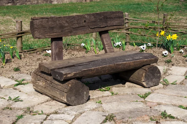 stock image Wooden bench