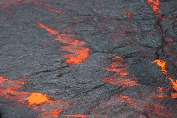 stock image Surface of a lava lake