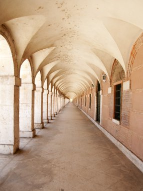 Long corridor clipart