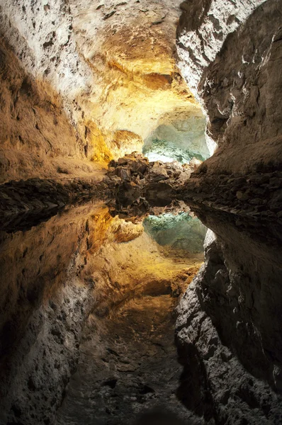 stock image Cueva de los Verdes (Lanzarote)