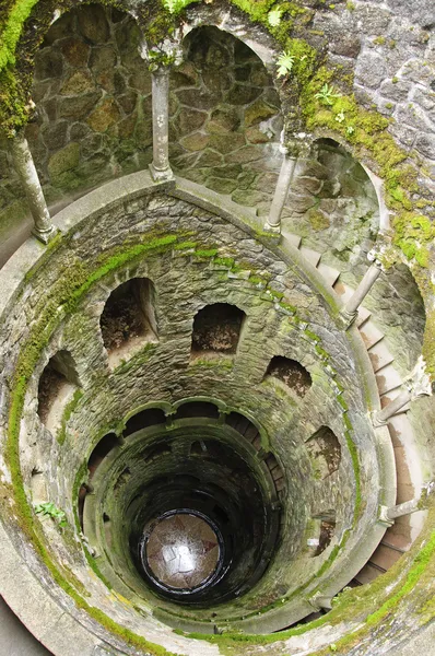 Spiral Staircase in inverted tower. — Stock Photo, Image