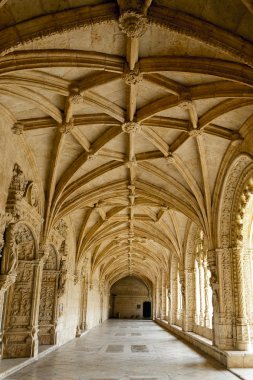 Cloister Hieronymites Monastery, Lisbon (Portugal) clipart