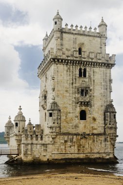 Belem Tower in Lisbon, Portugal clipart