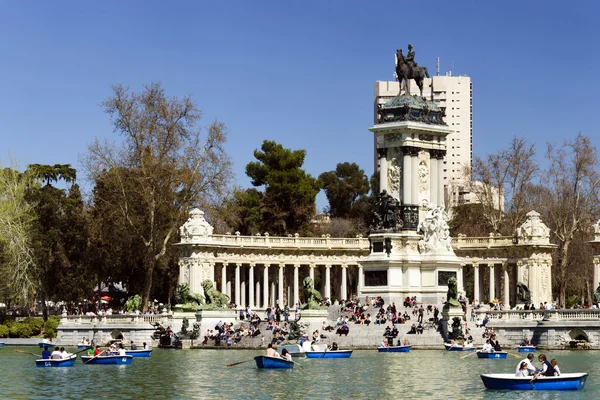 Parque del Ретіро, Мадрид — стокове фото