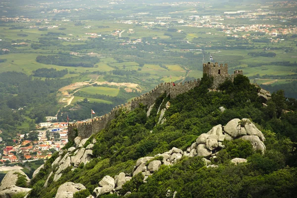 Castelo dos Mouros em Sintra (Portugal) ) — Fotografia de Stock