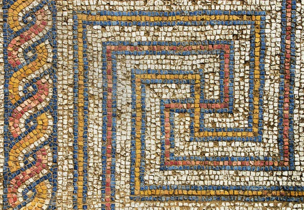 Romanisches Mosaik Stockbild