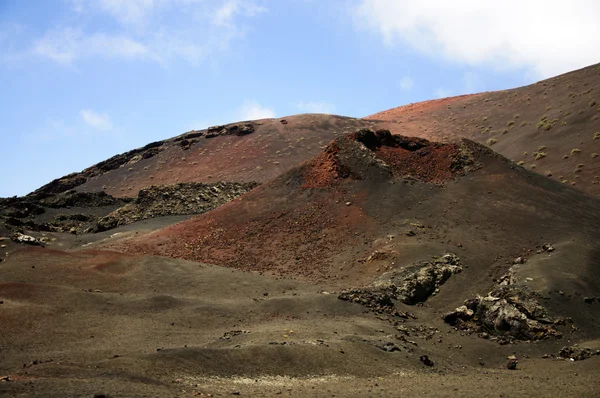 Paesaggio vulcanico — Foto Stock