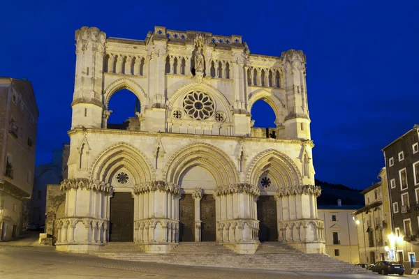 Gothic cathedral of Cuenca Spain — Stock Photo, Image