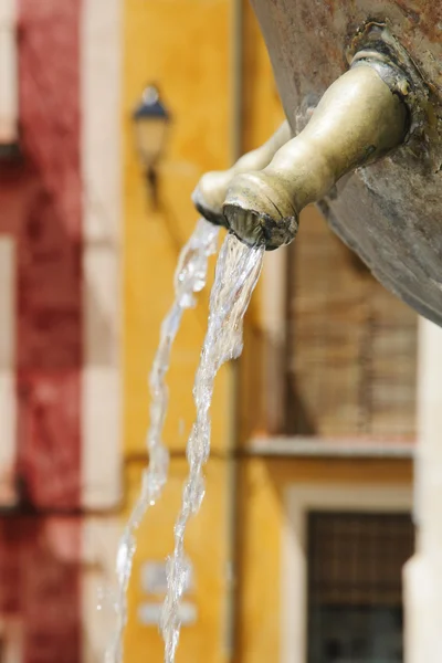 stock image Water pouring fountain