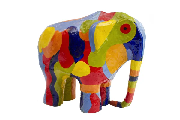 Éléphant de couleur — Photo