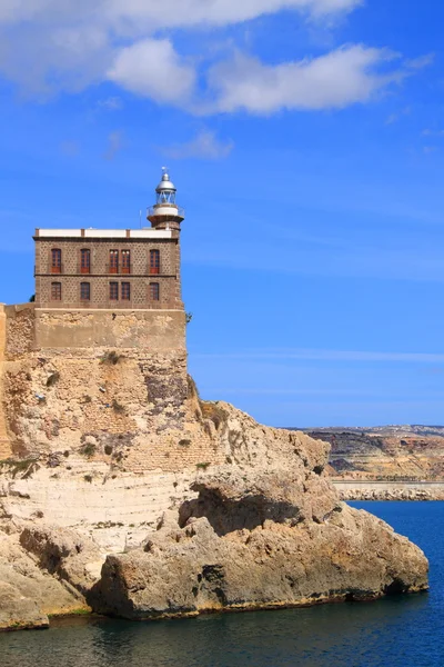 Faro di Melilla . — Foto Stock