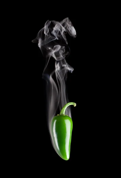 Roken hete Jalapeno peper (Capsicum Annuum) — Stockfoto