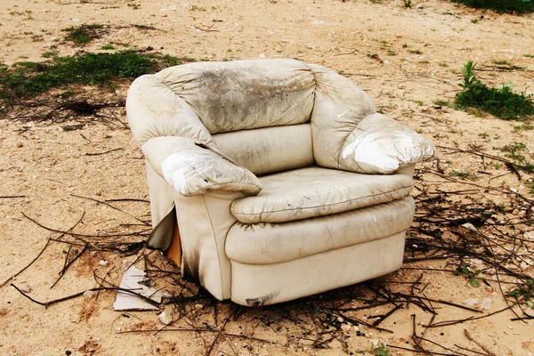 Old armchair. Stock Picture