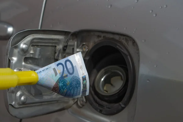 Рост цен на топливо Лицензионные Стоковые Изображения