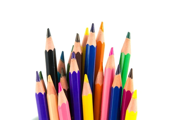 stock image Colorful crayons