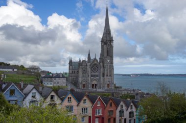 Cathedral of St. Colman in Cobh, Ireland clipart