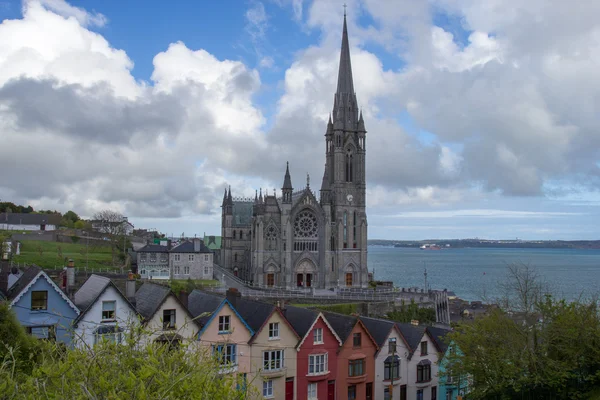 Catedral de San Colman en Cobh, Irlanda Imagen de archivo