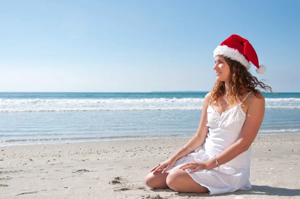 Jul på stranden — Stockfoto