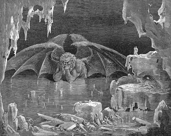 地狱撒旦 — 图库照片