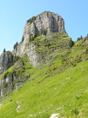 Schynige Platte görünümünden dağ?, İsviçre