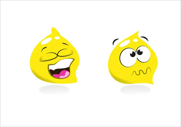 Citrony úsměv 2 — Stockový vektor