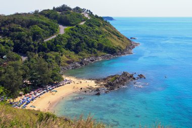 View of Yanui Beach, Phuket, Thailand clipart