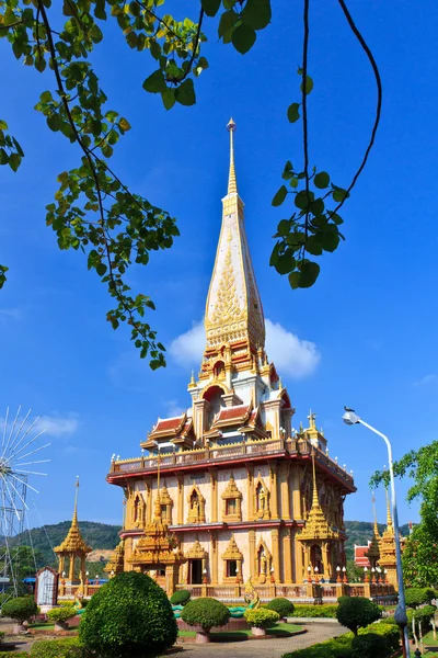 Buddhist temple Wat Chalong — Stock Photo, Image