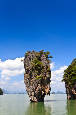 James Bond island Ko Tapu in Thailand clipart