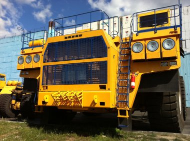 Belaz - big mining truck clipart