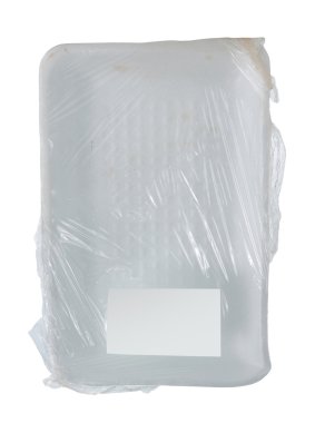 Beyaz plastik konteyner