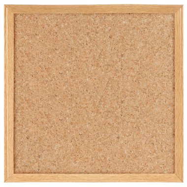 Square cork board clipart