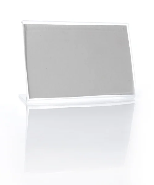 Наименование стола изолировано на белом — стоковое фото