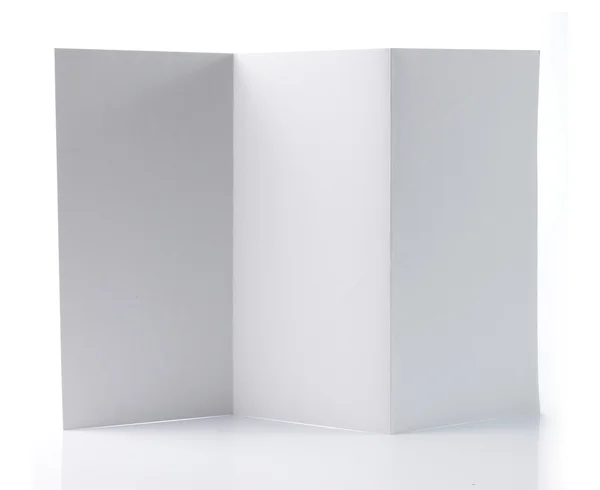 Volantino con zig zag Z-Fold — Foto Stock