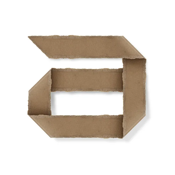 Alphabet de style Origami lettres A — Photo