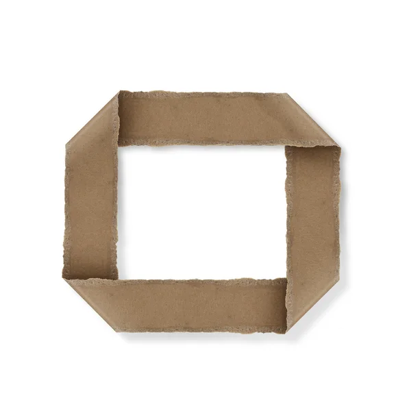 Origami stylu alfabet litery o — Zdjęcie stockowe
