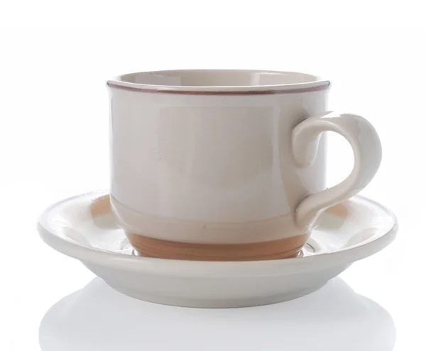 Kahverengi kahve fincanı — Stok fotoğraf