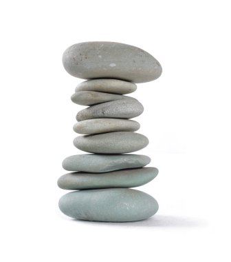 Stones balancing clipart