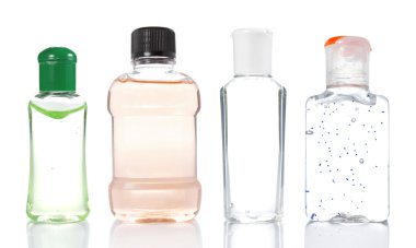 Product bottles clipart