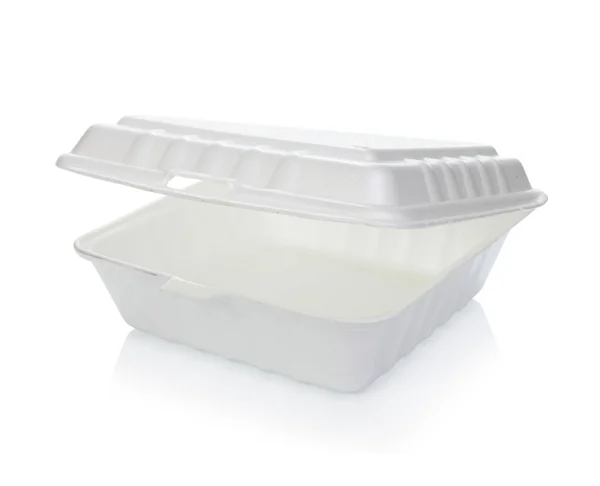 Styrofoam van voedsel verpakking — Stockfoto