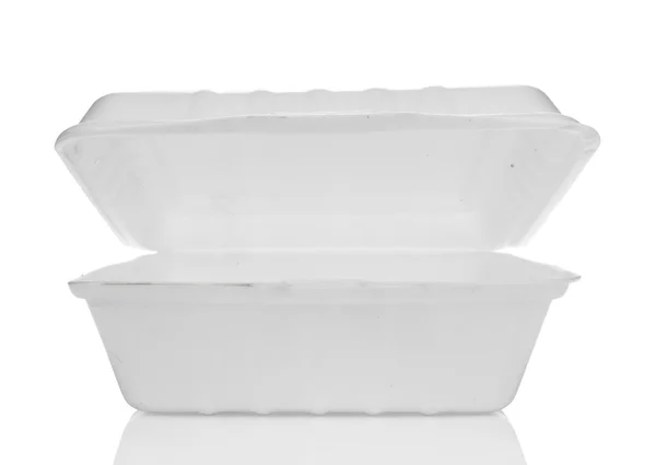 Styrofoam de recipiente de alimentos — Fotografia de Stock