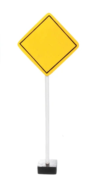 A blank road sign — Stock Photo, Image