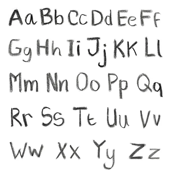 Grunge alfabesi — Stok fotoğraf