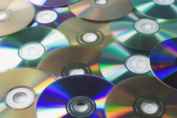 Аудіо компакт-диск — стокове фото