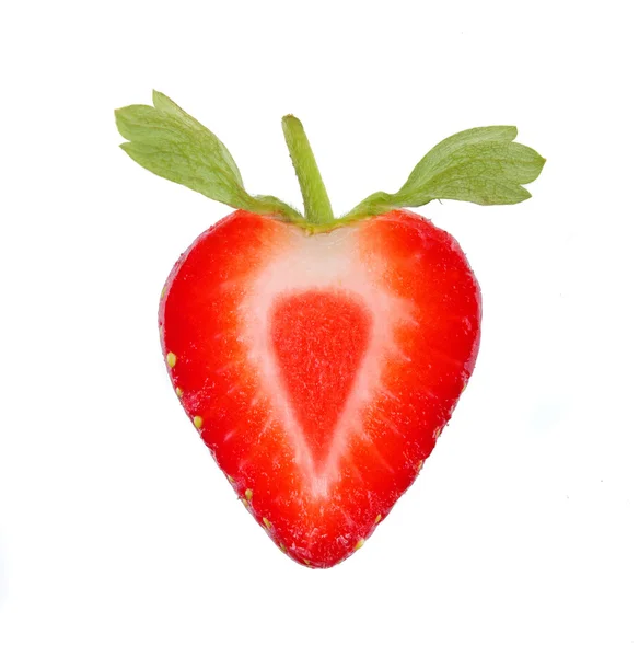 딸기 슬라이스 — 스톡 사진
